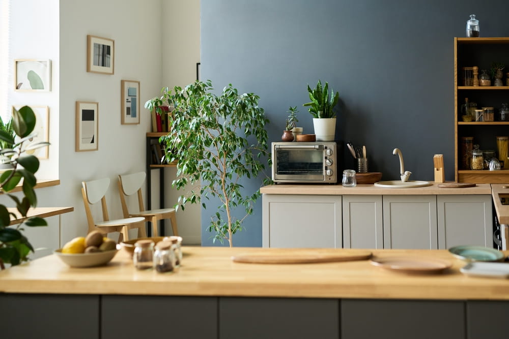 cuisine en bleu